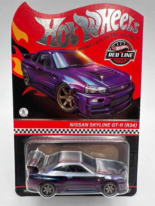 2024 Hot Wheels RLC Nissan Skyline GT-R R34 Chameleon W/Protector