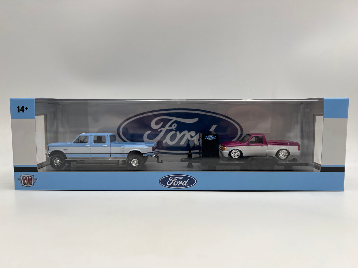 M2 Machines Haulers S46 1987 Ford F-350 Truck & 1995 Ford Ranger