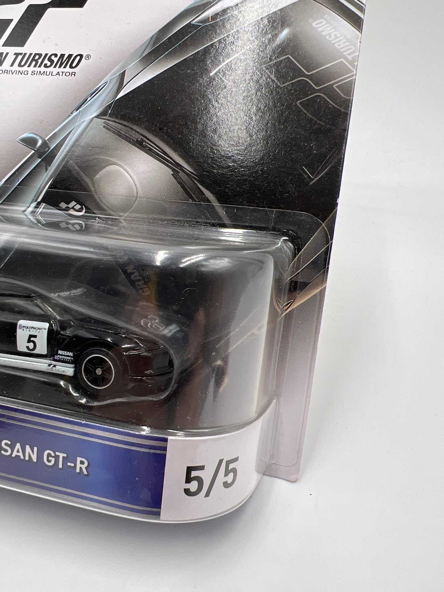 Hot Wheels Retro Entertainment Gran Turismo #5 2009 Nissan GT-R Black