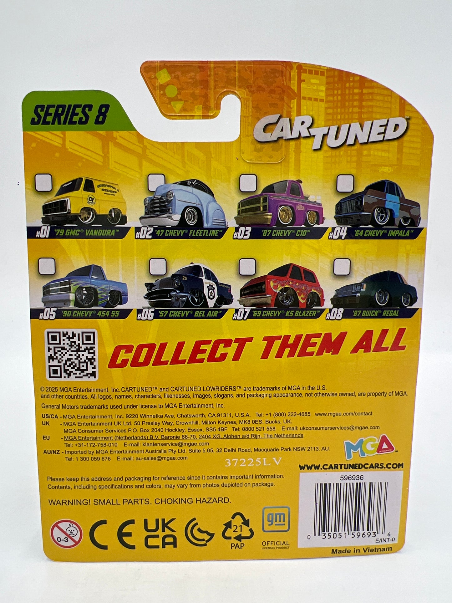 2025 MGA Car Tuned Series 8 #8 87 Buick Regal Green 183H