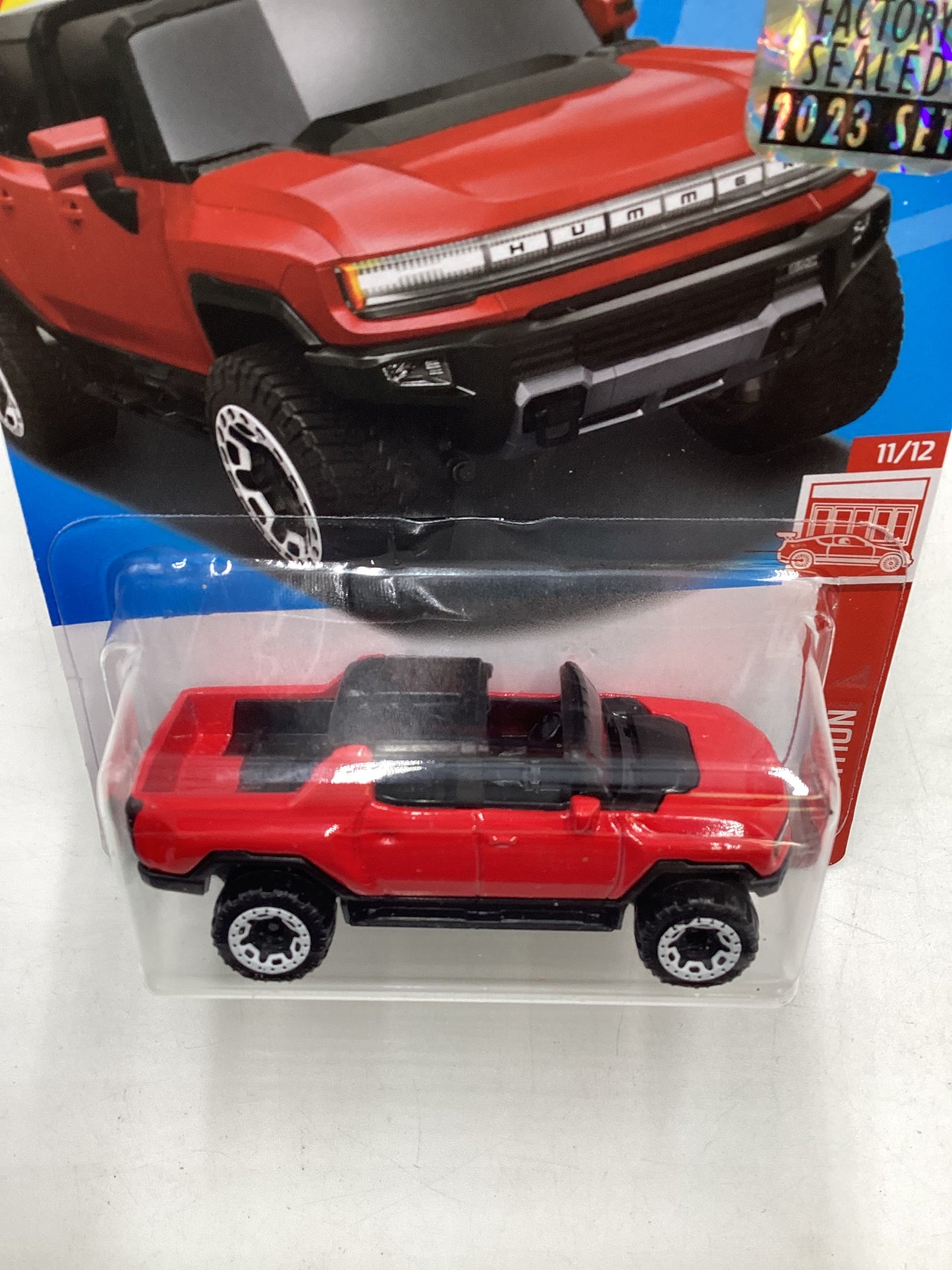 2023 Hot Wheels #116 GMC Hummer EV Red Edition Factory Sealed 150i