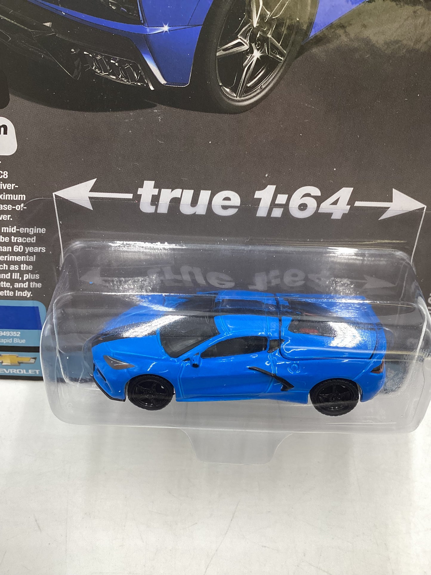 Auto World Sports Cars Version B #3 2020 Chevy Corvette Blue 182E