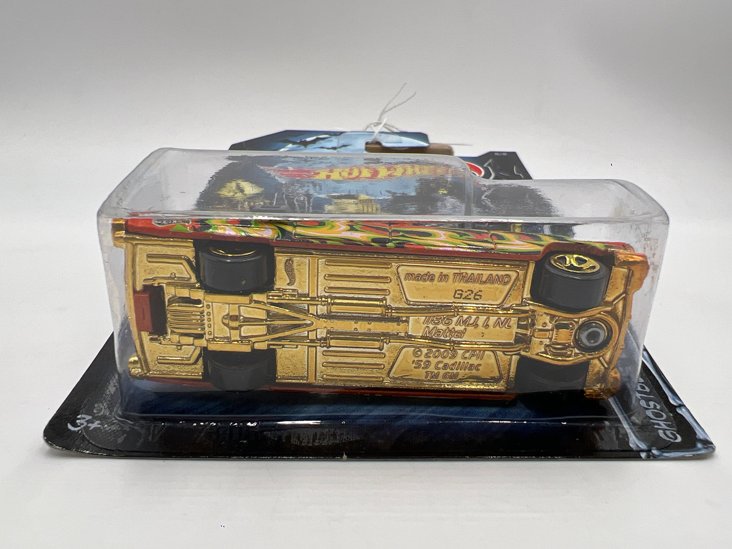 2014 Hot Wheels Kroger Exclusive Happy Halloween Set #5 Ghostbusters Ecto-1 Orange