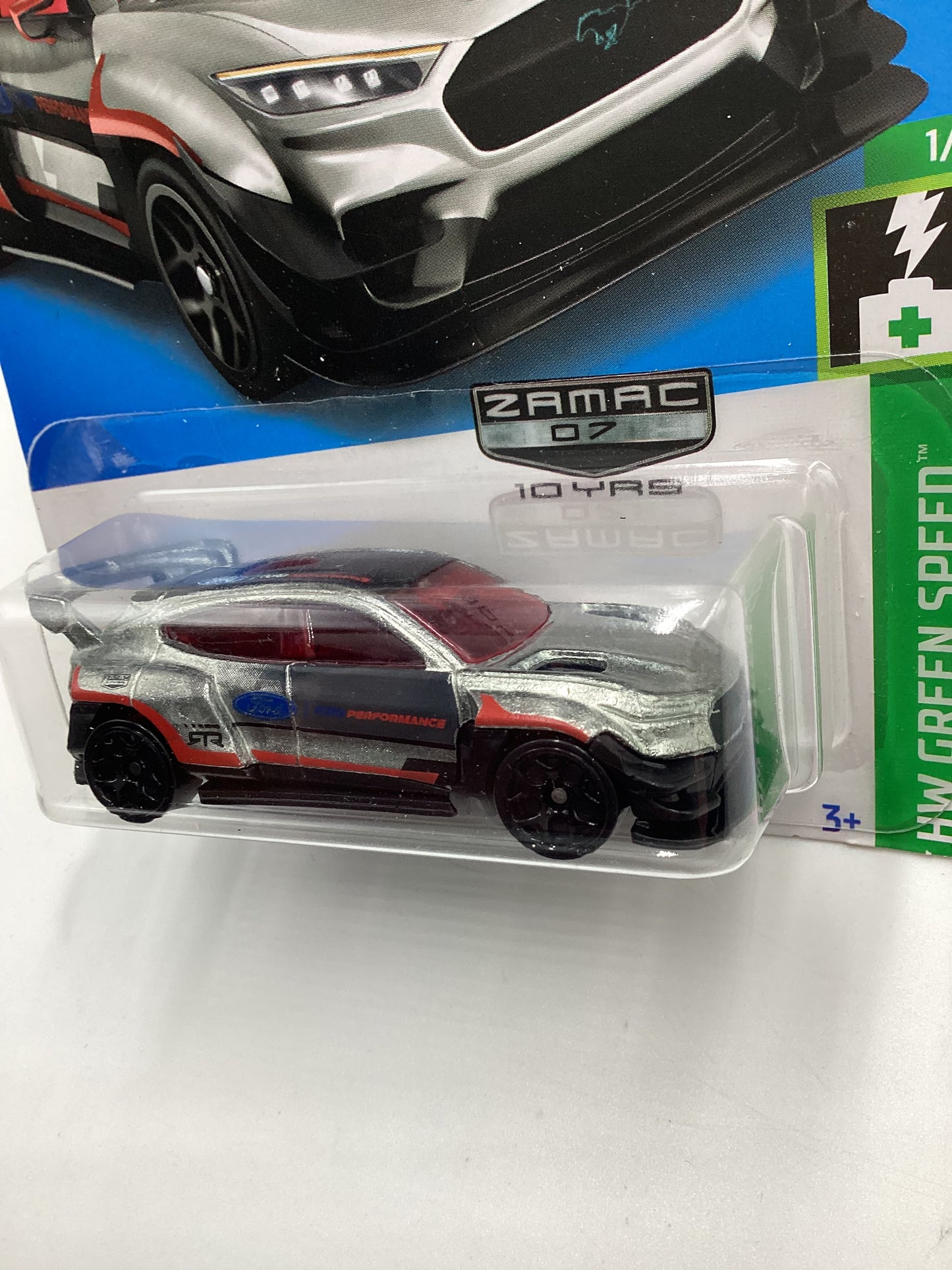2022 Hot Wheels #73 Ford Mustang Mach-E 1400 Zamac 007 Walmart Exclusive 143C