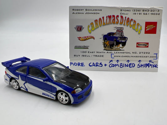 Racing Champions Fast & Furious 1995 Honda Civic Blue Loose