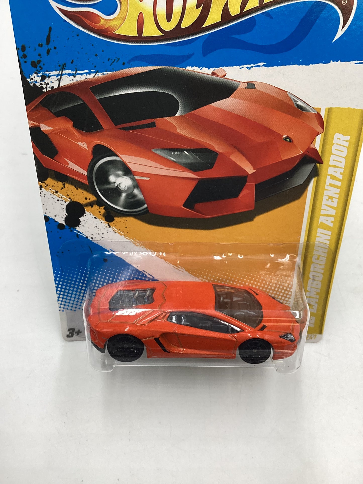 2012 Hot Wheels New Models #12 Lamborghini Aventador Orange 102E