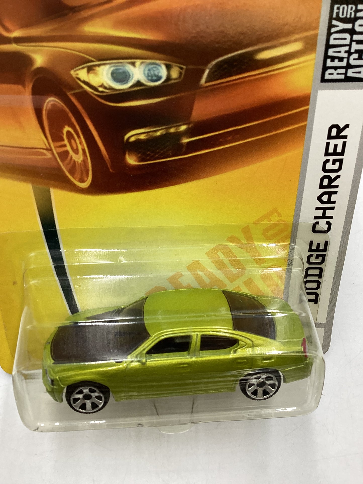 Matchbox #14 Dodge Charger Green 208B