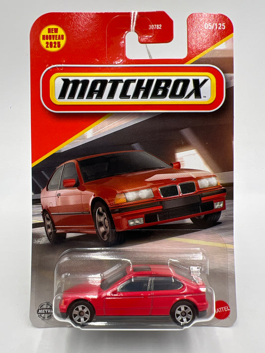 2025 Matchbox #5 1995 BMW 318ti Red 216B