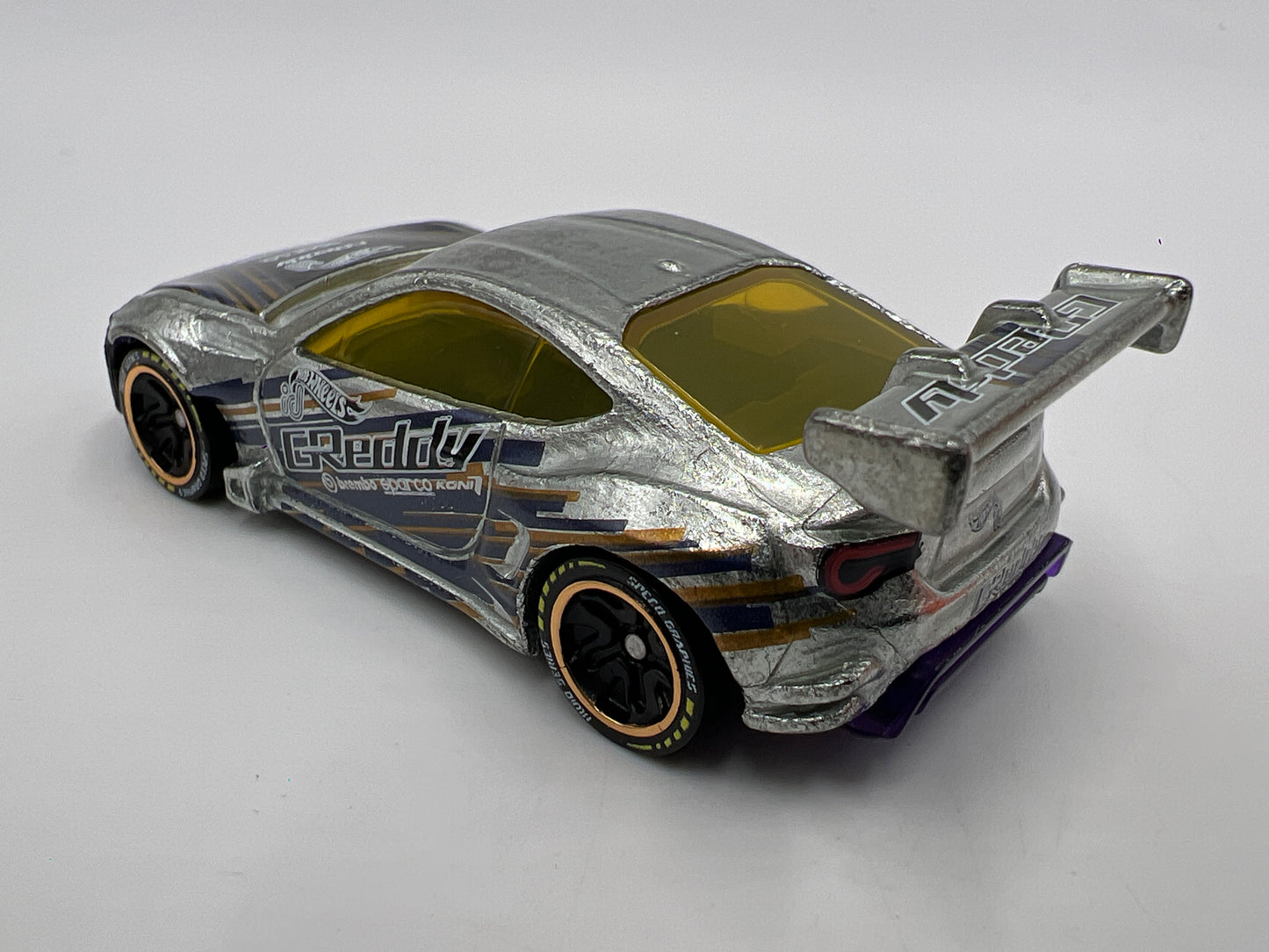 Hot Wheels iD Speed Graphics Series 2 #4 Subaru BRZ Silver GReddy sealed