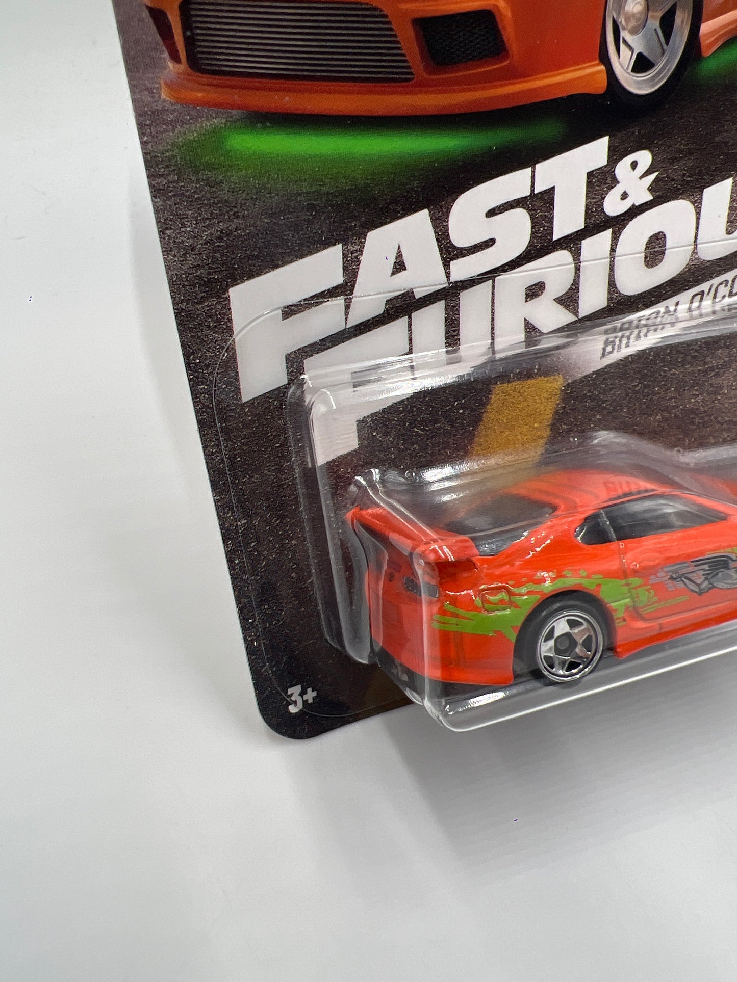 Hot Wheels Silver Series Fast & Furious Brian O’Conner #2 Toyota Supra Orange W/Protector