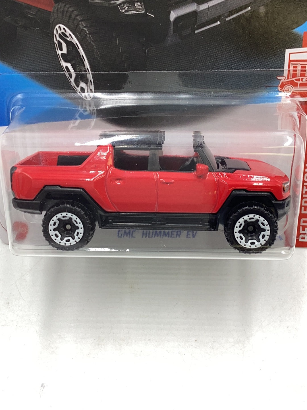 2023 Hot Wheels #116 GMC Hummer EV Red Edition