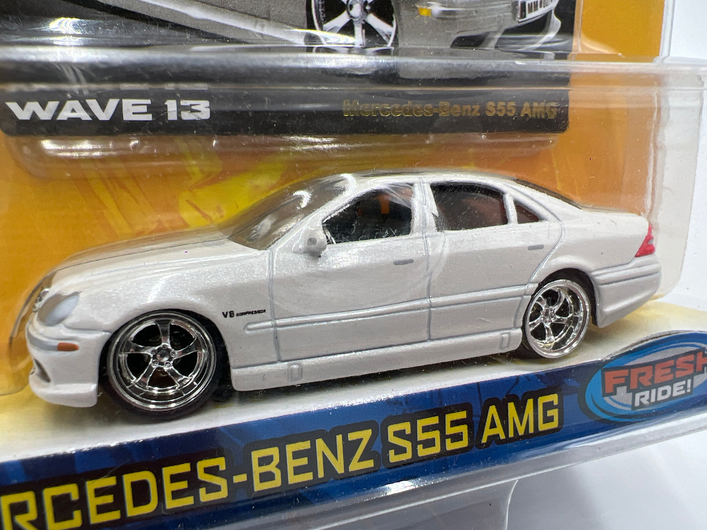 Jada Toys Dub City Euro Spec Wave 13 #143 Mercedes-Benz S55 AMG White SR