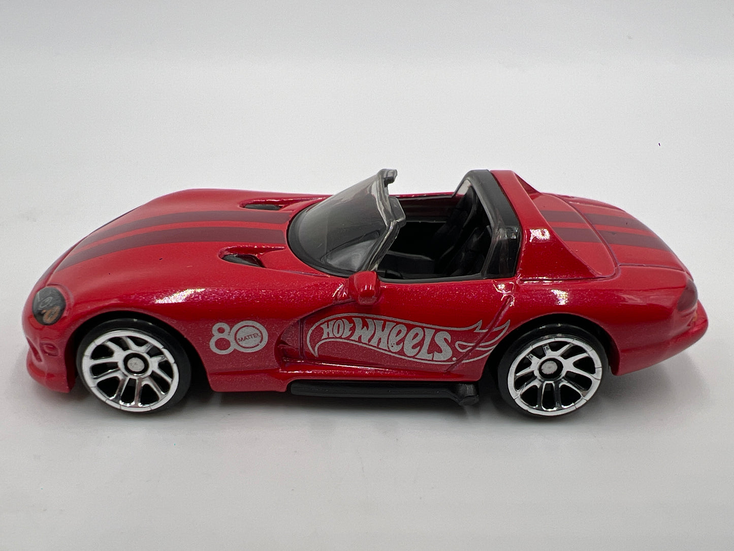 2025 Hot Wheels Silver Series Mattel 80th Anniversary Box Set Dodge Viper RT/10 Red Loose