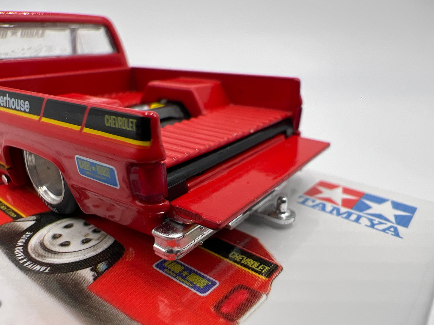 Mini GT x Kaido House #130 Chevrolet Silverado Tamiya x Kaido House Clod Buster Orange