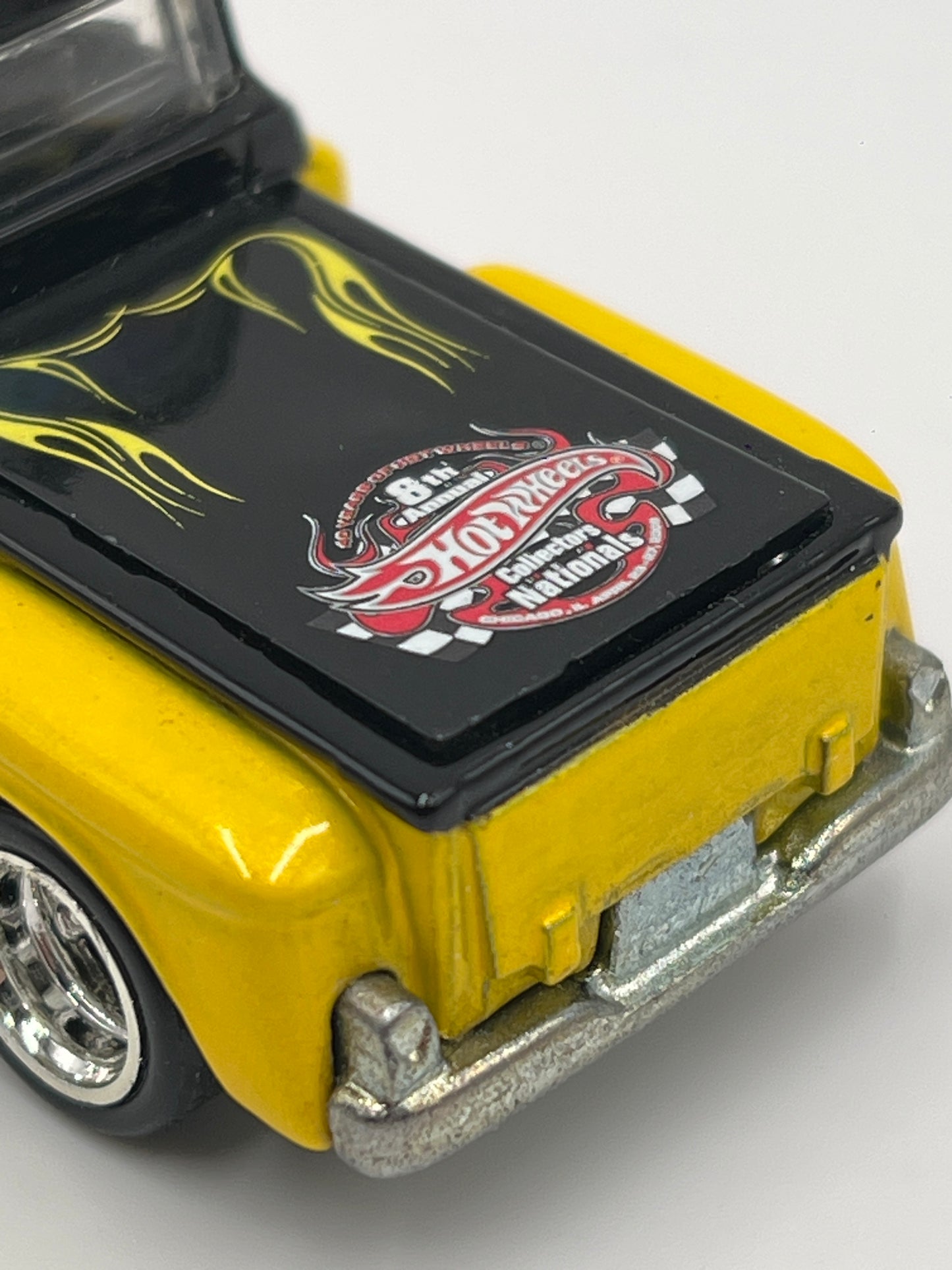 2008 Hot Wheels 1/64 8th Collectors Nationals 1/3000 56 Flashsider Black/Yellow Loose