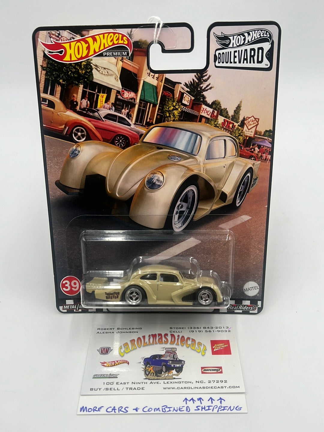 Hot Wheels Premium Boulevard #39 Volkswagen Kafer Racer 259i