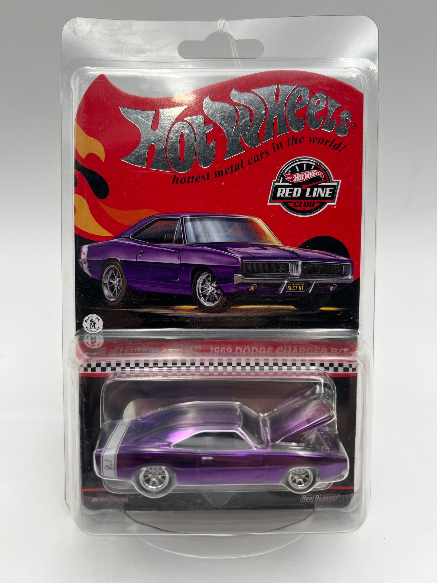 2021 Hot Wheels RLC sELECTIONs Series 1969 Dodge Charger R/T Purple W/Protector