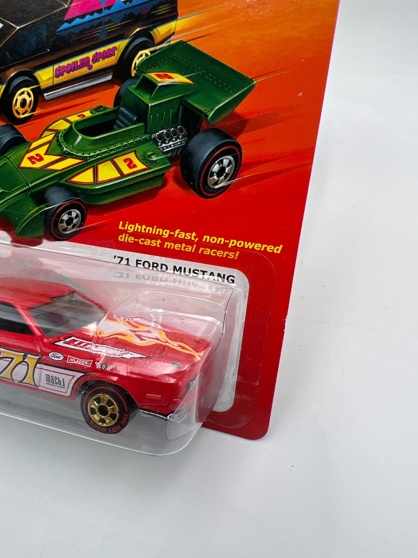 Hot Wheels Target Exclusive The Hot Ones CHASE 71 Ford Mustang Red W/Protector