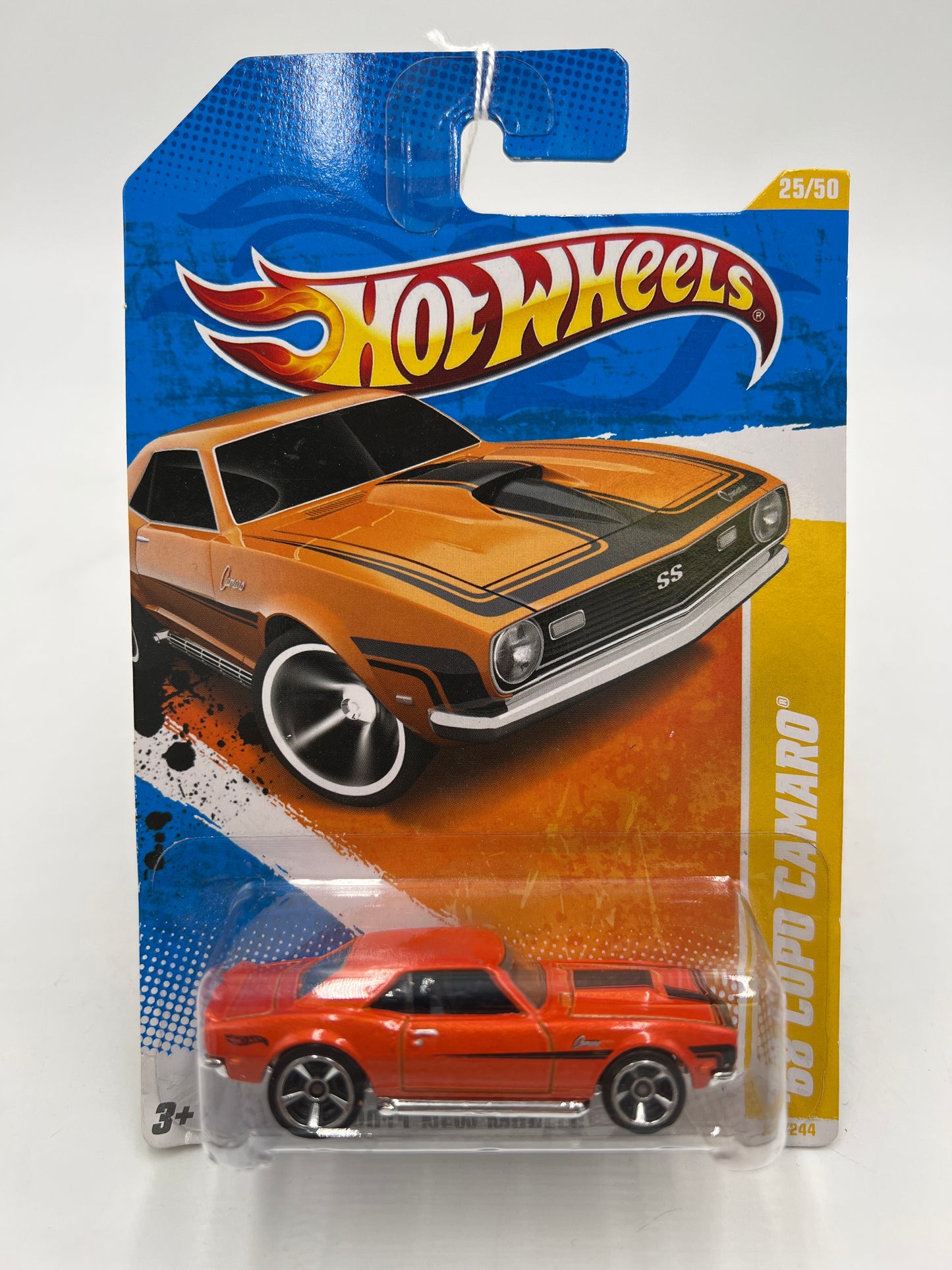 2011 Hot Wheels New Models #25 68 Copo Camaro Orange 18F