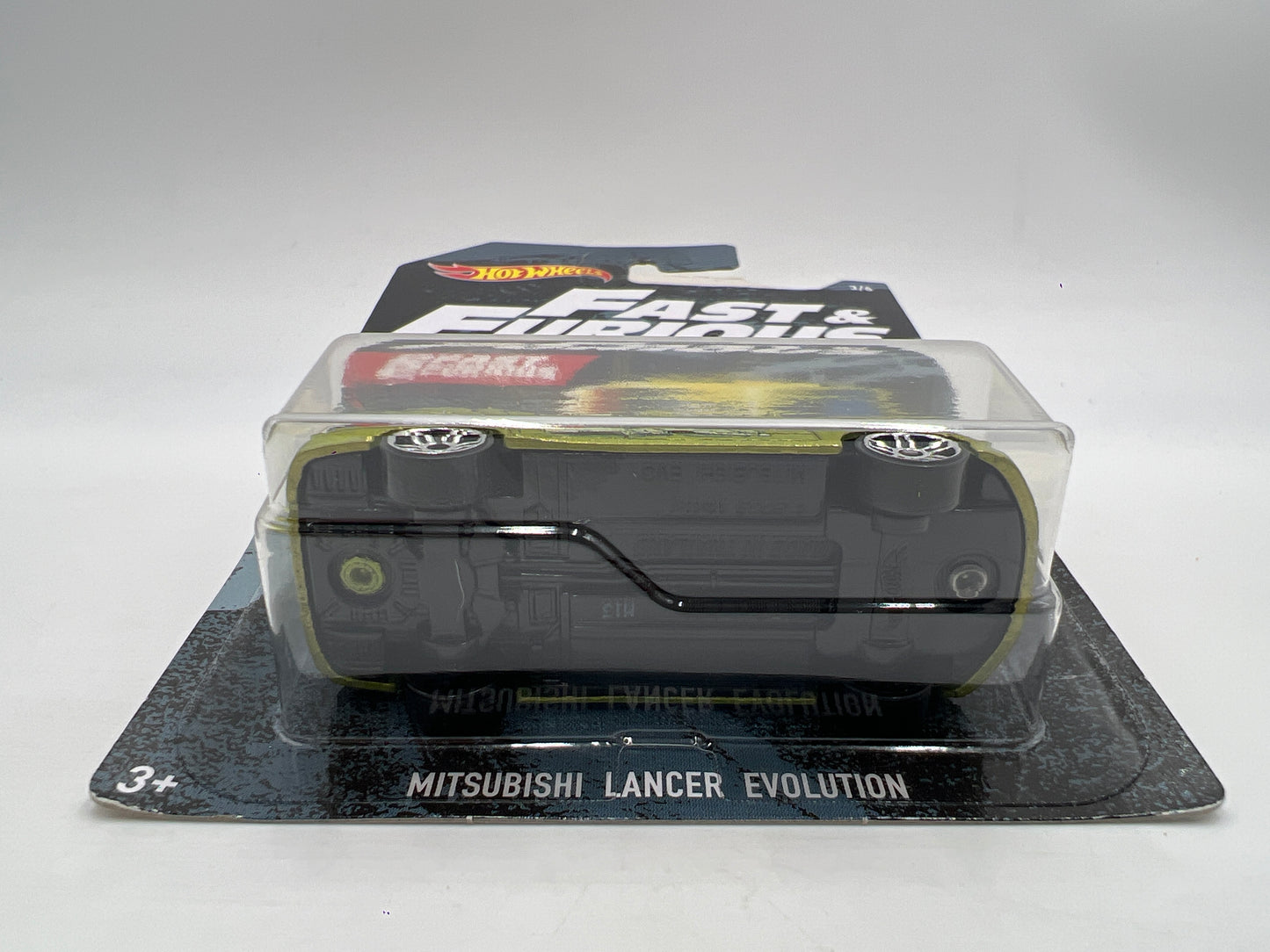 Hot Wheels Fast and Furious #3 Mitsubishi Lancer Evolution W/Protector