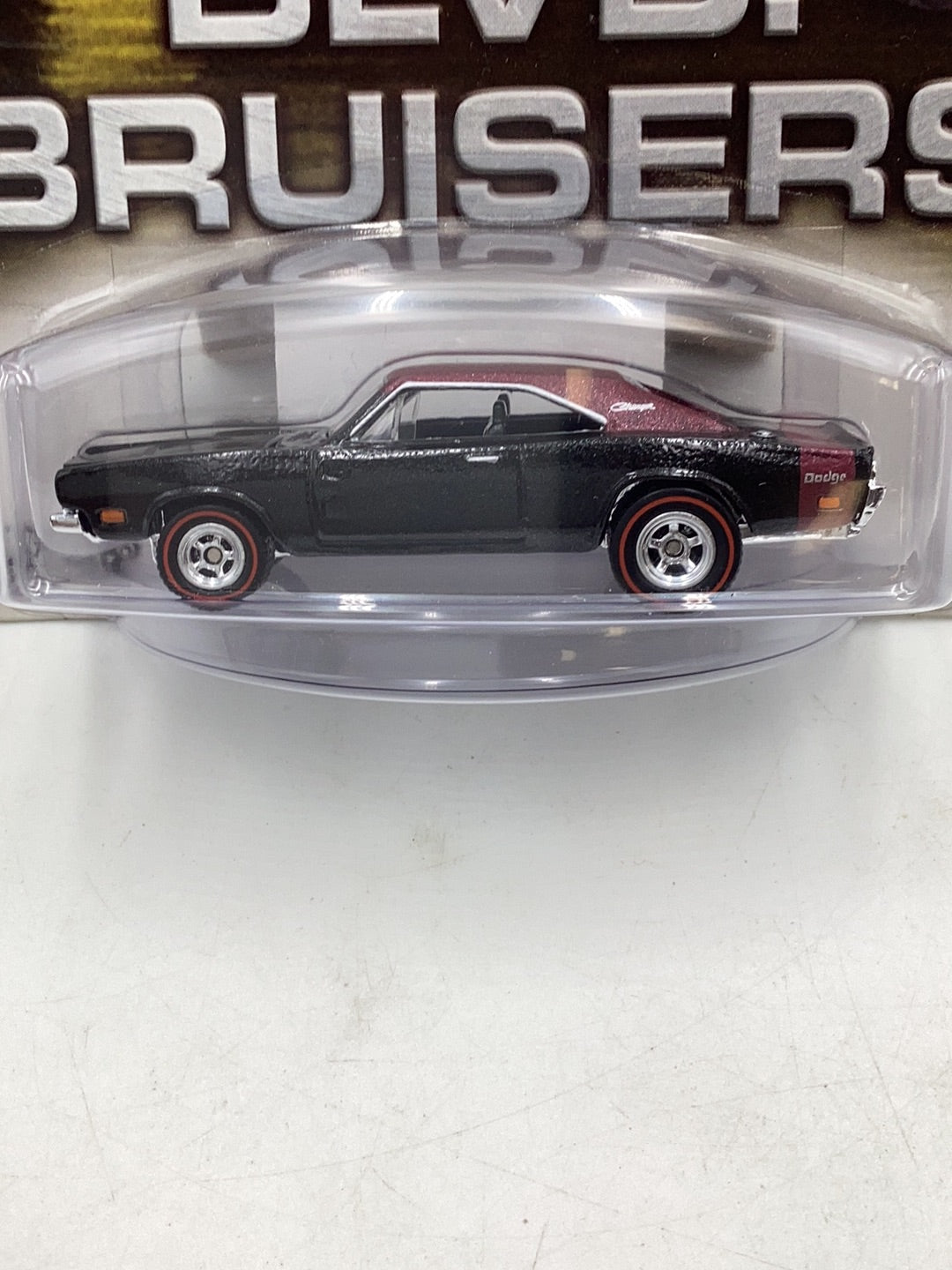 Hot wheels Blvd. Bruisers htf color 69 Dodge Charger 4/4