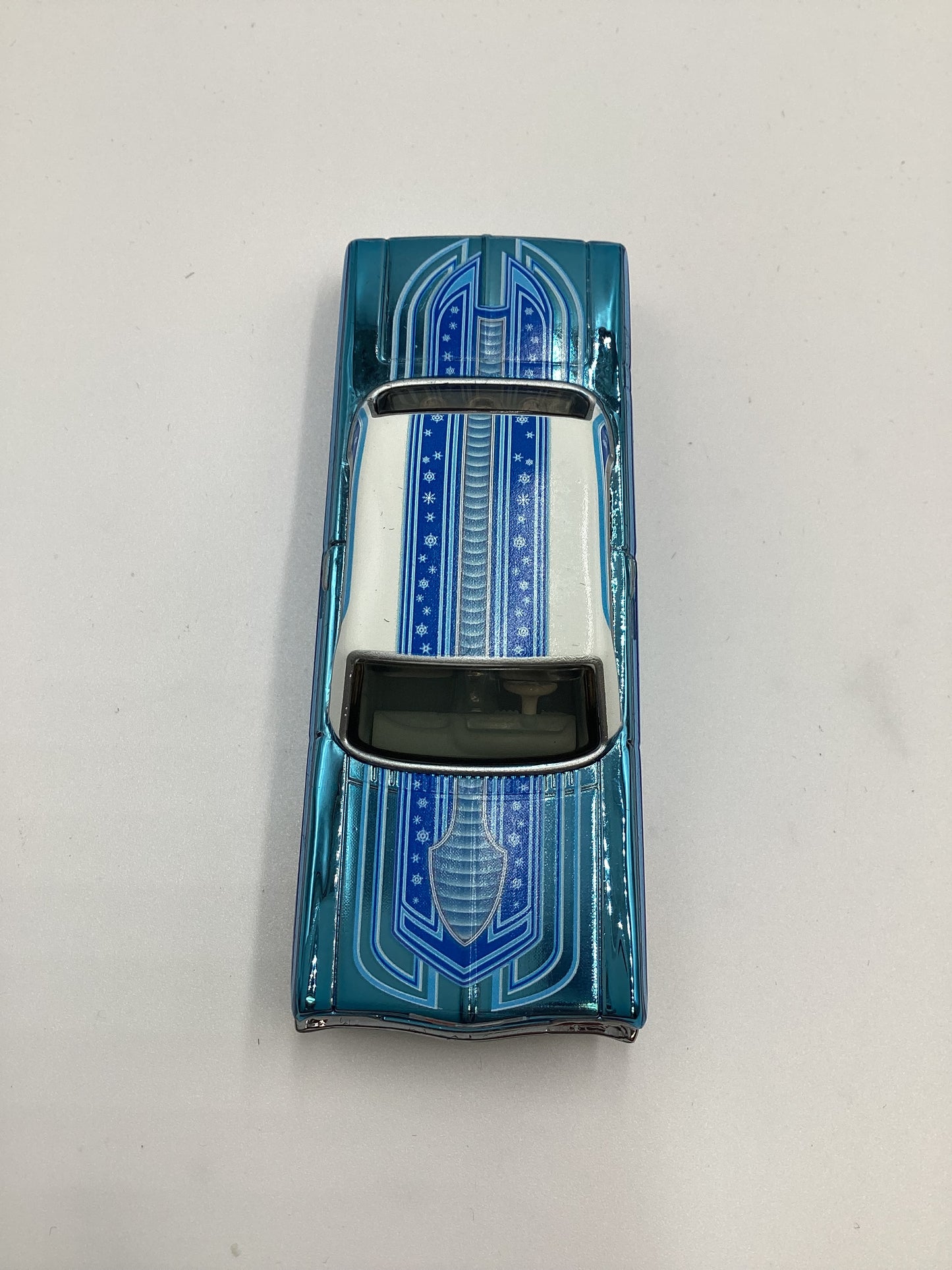 2021 Hot Wheels RLC #23717/30000 64 Chevy Impala Blue Snowman