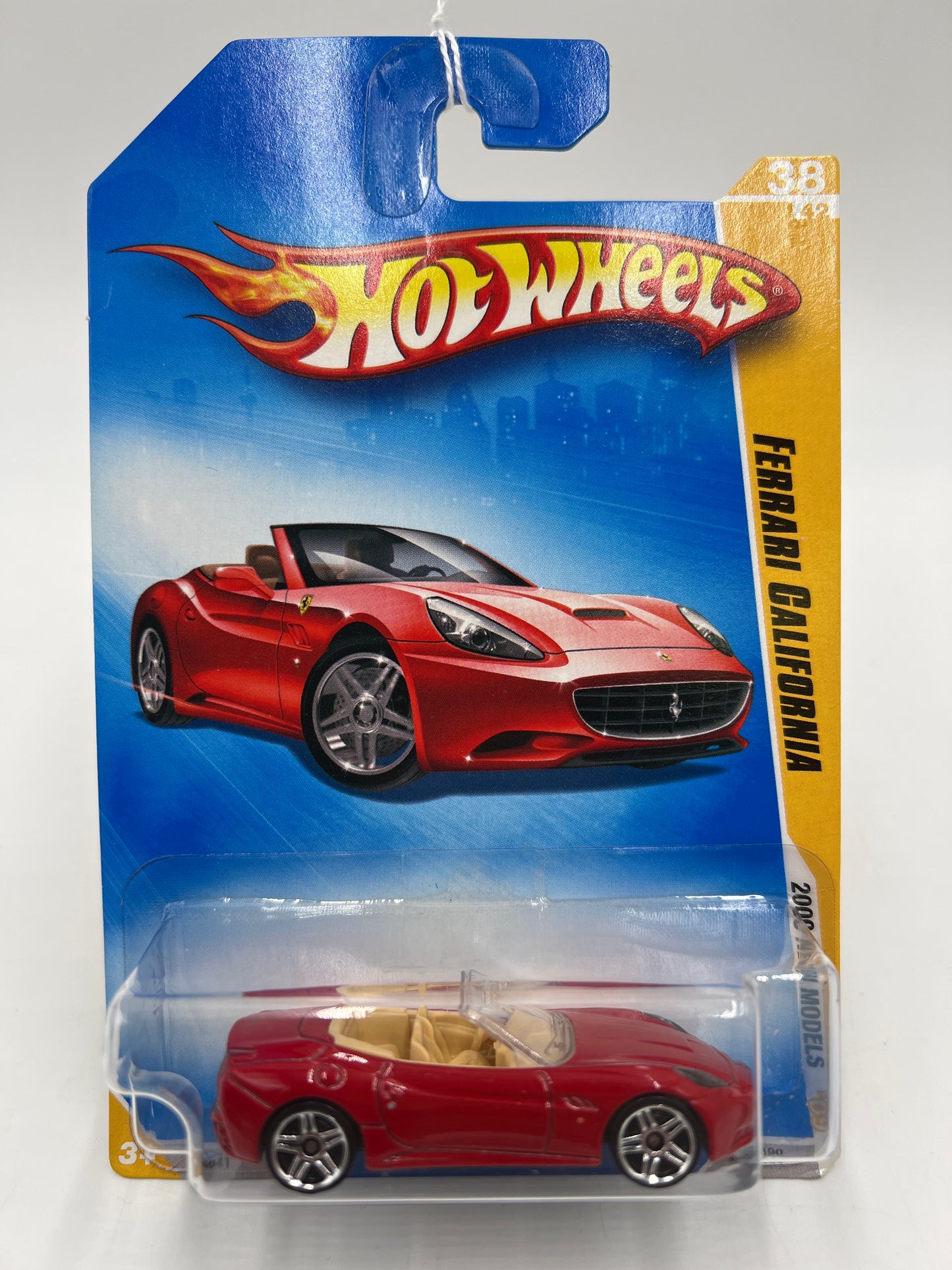 2009 Hot Wheels New Models #38 Ferrari California Red