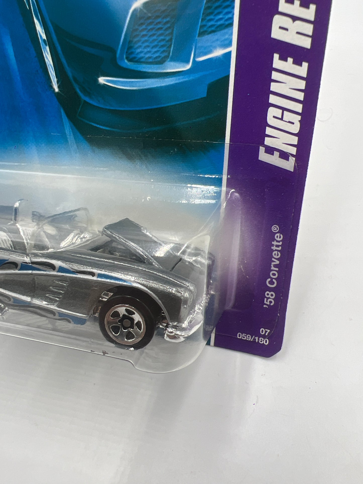 2007 Hot Wheels Engine Revealers #059 58 Corvette Silver 6D