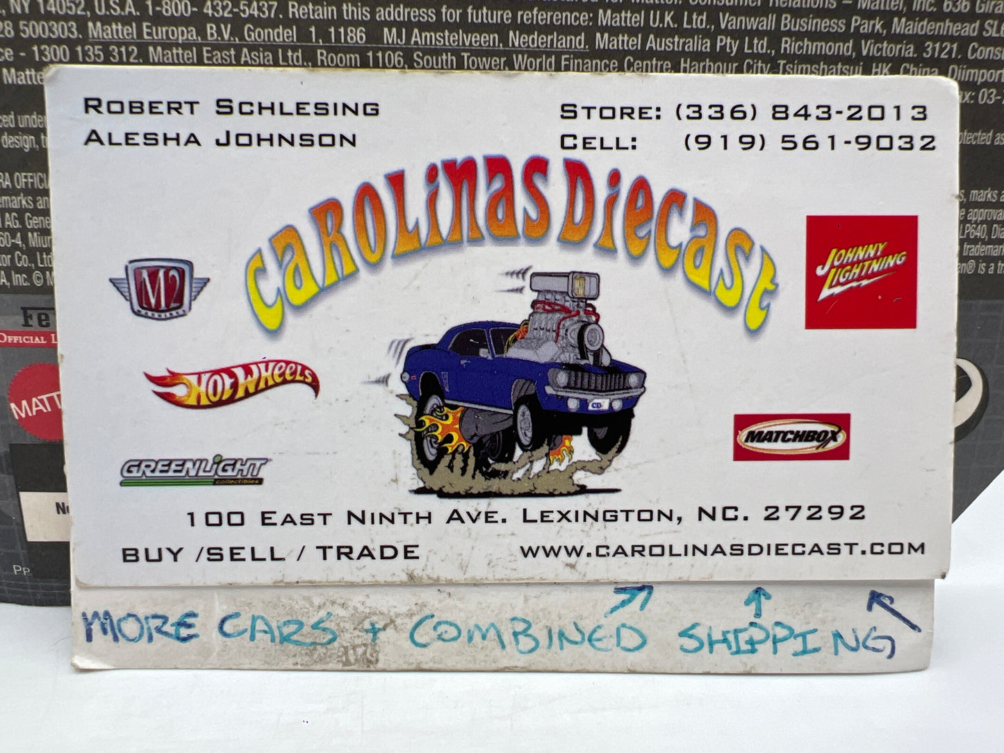 Hot Wheels Premium Speed Machines Ferrari 333SP Blue #2