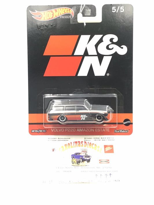 2023 Hot wheels Pop Culture Speed Graphics K&N Volvo P220 Amazon Estate 5/5 new 262A