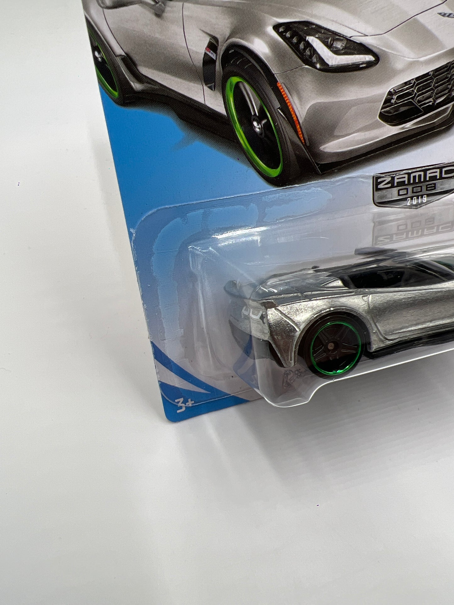 2019 Hot Wheels Walmart Exclusive Zamac 8 #95 Corvette C7 Z06 Convertible
