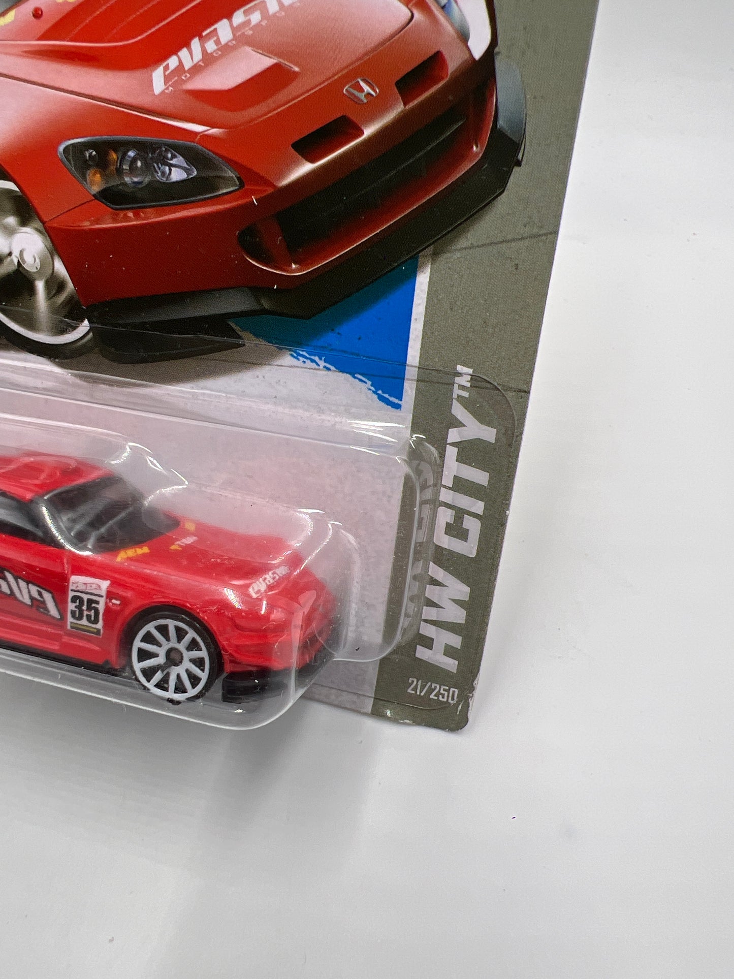 2013 Hot Wheels City #21 Honda S2000 Red