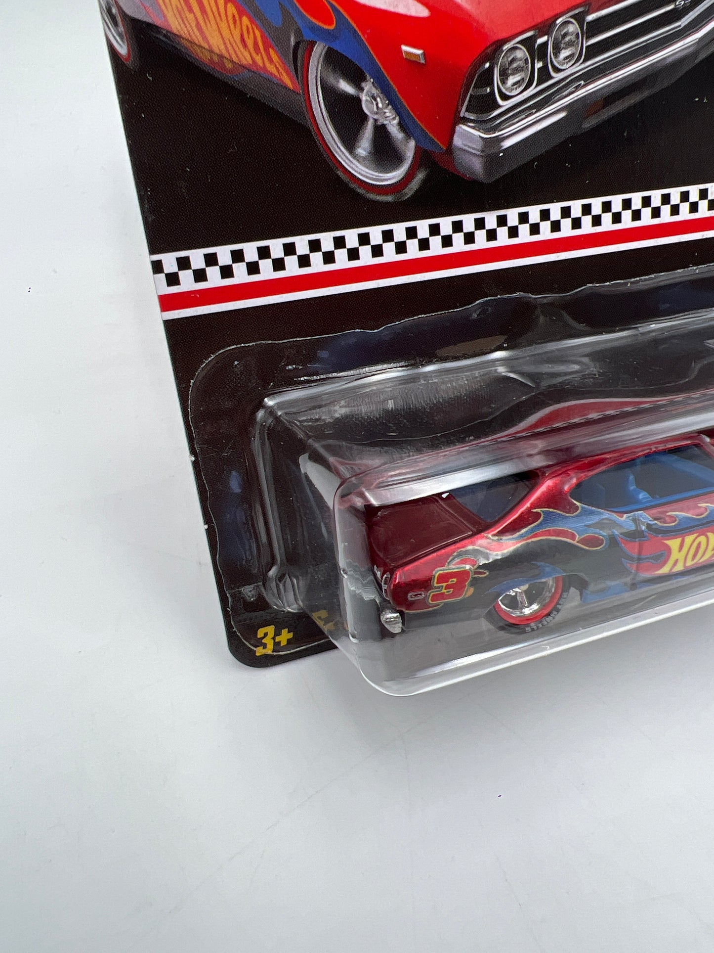 2018 Hot Wheels RLC Mail In #3 69 Chevelle SS 396 Red W/Protector