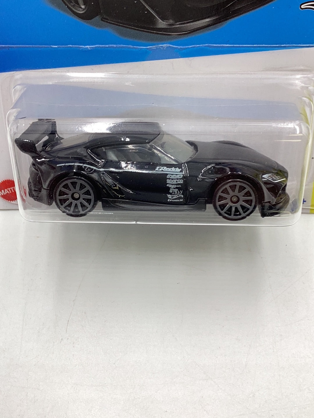 Hot Wheels #160 20 Toyota GR Supra black GameStop exclusive with protector