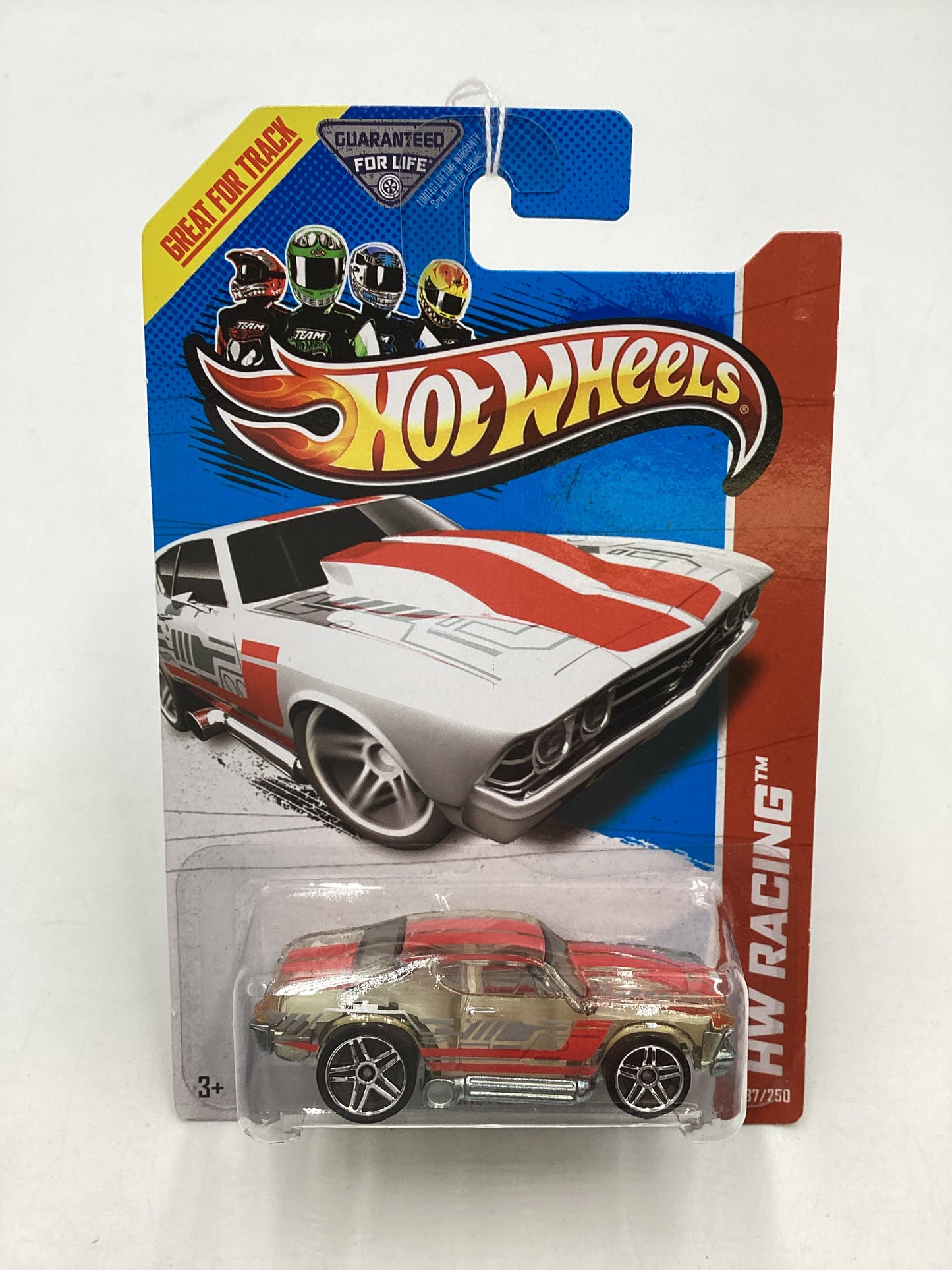 2013 Hot Wheels #137 69 Chevelle Transparent 3C