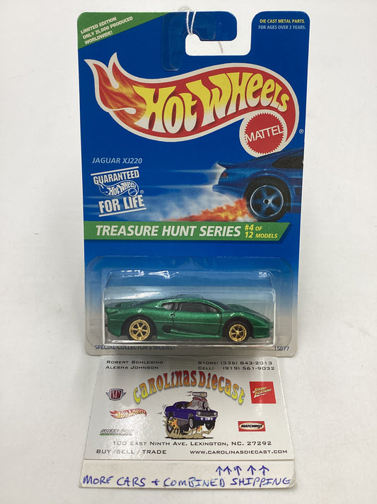 1996 Hot Wheels Treasure Hunt 4/12 Jaguar XJ220  #431 273E