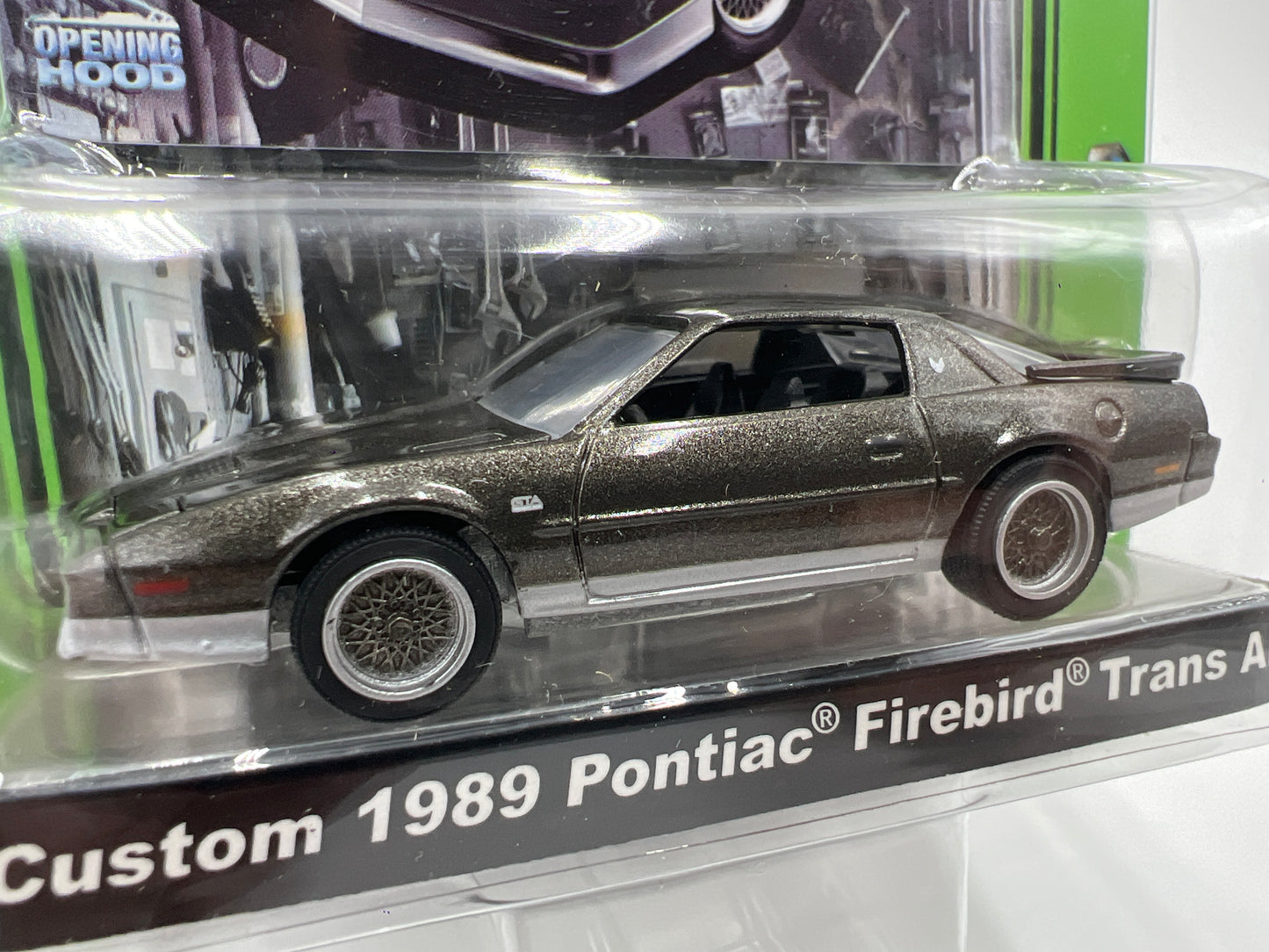 Greenlight Muscle Car Garage Series 6 1989 Pontiac Firebird Trans Am Gray GLPF
