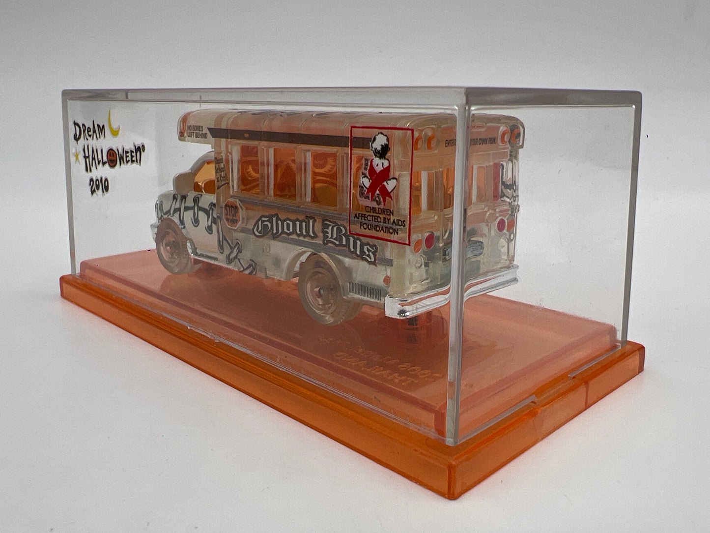Matchbox Dream Halloween 2010 CAAF Charity Car GMC Ghoul School Bus