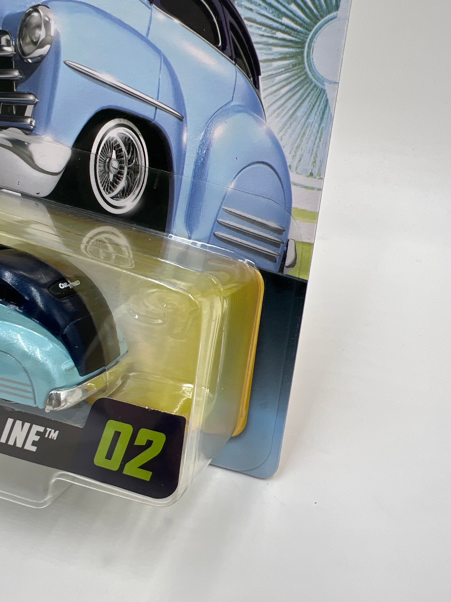 2025 MGA Car Tuned Series 8 #2 47 Chevy Fleetline Light Blue 183B