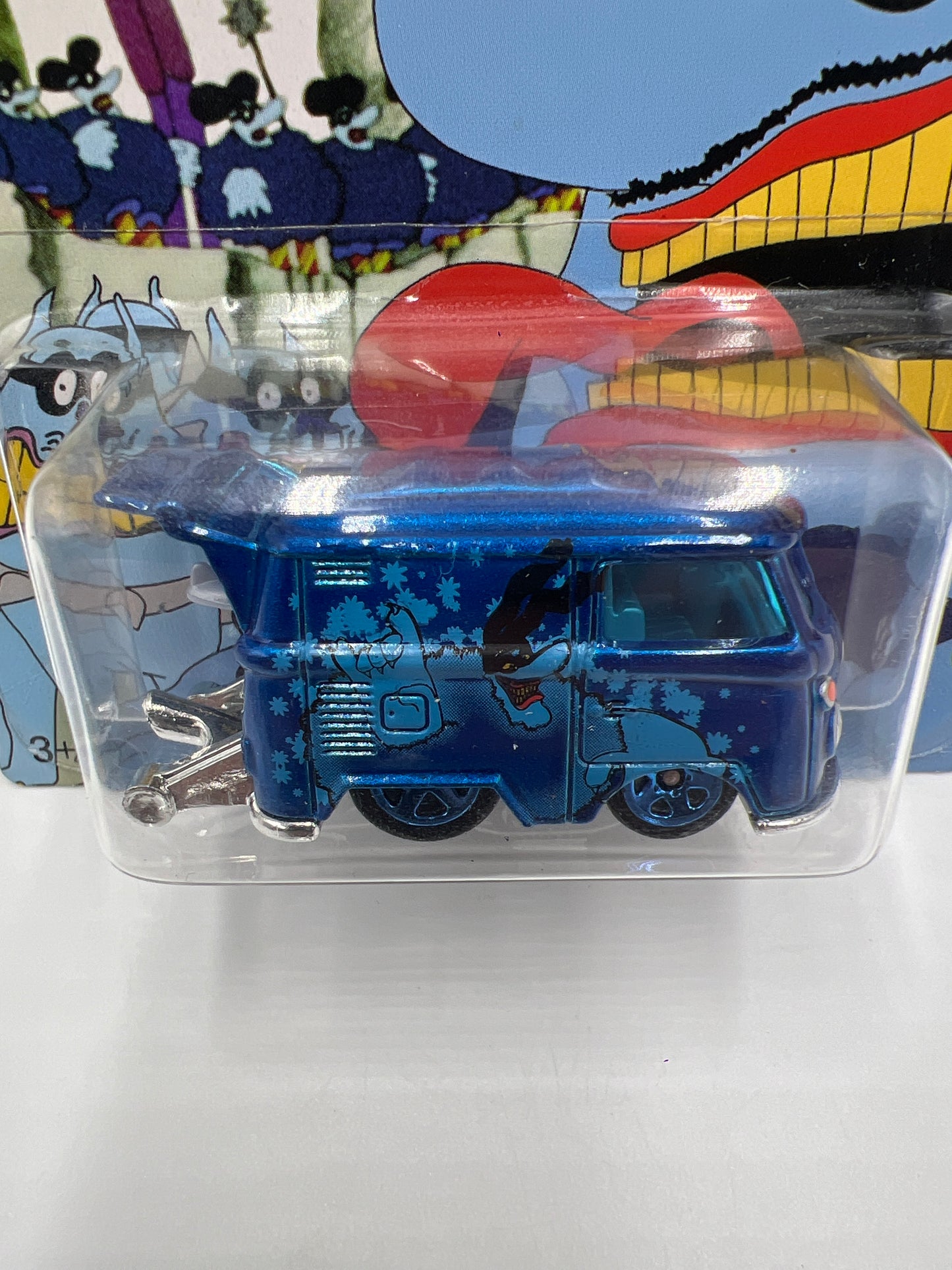 2016 Hot Wheels The Beatles Yellow Submarine #6 Kool Kombi Blue SR