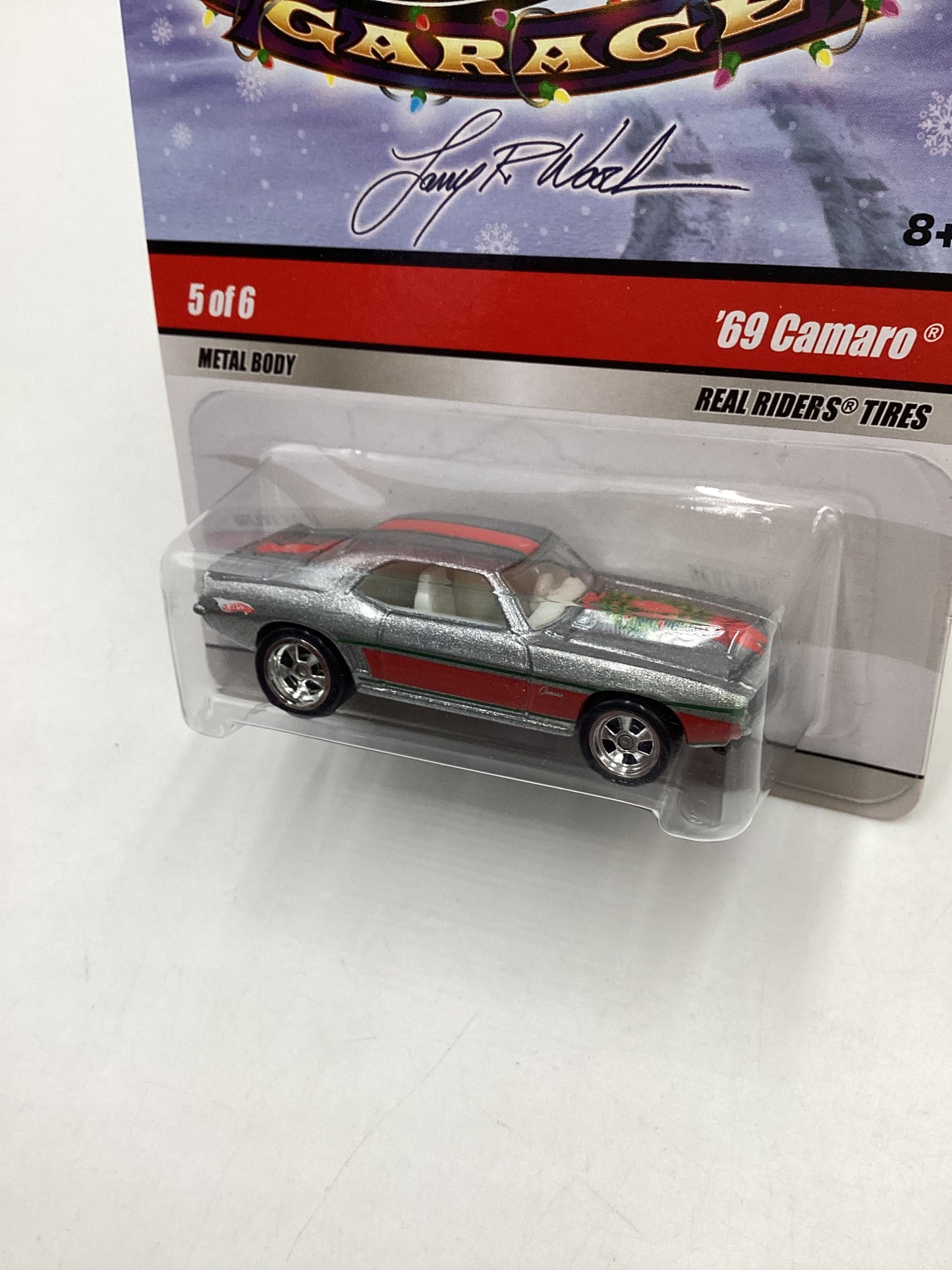 Hot wheels Larrys garage 5/6 Silver 69 Camaro 245B