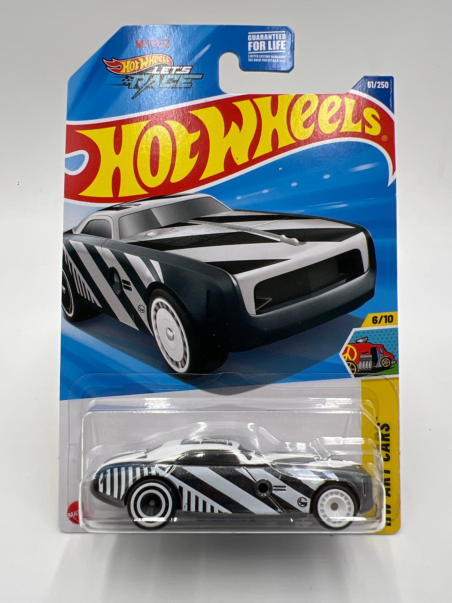 2025 Hot Wheels C Case Super Treasure Hunt #61 Hi-Roller II Black/White W/Protector