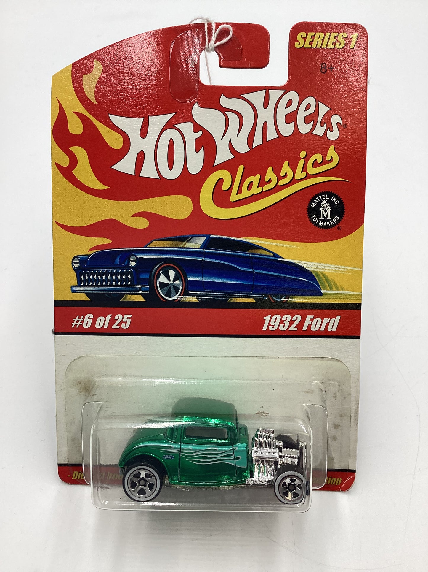 Hot Wheels Classics Series 1 #6 1932 Ford Green