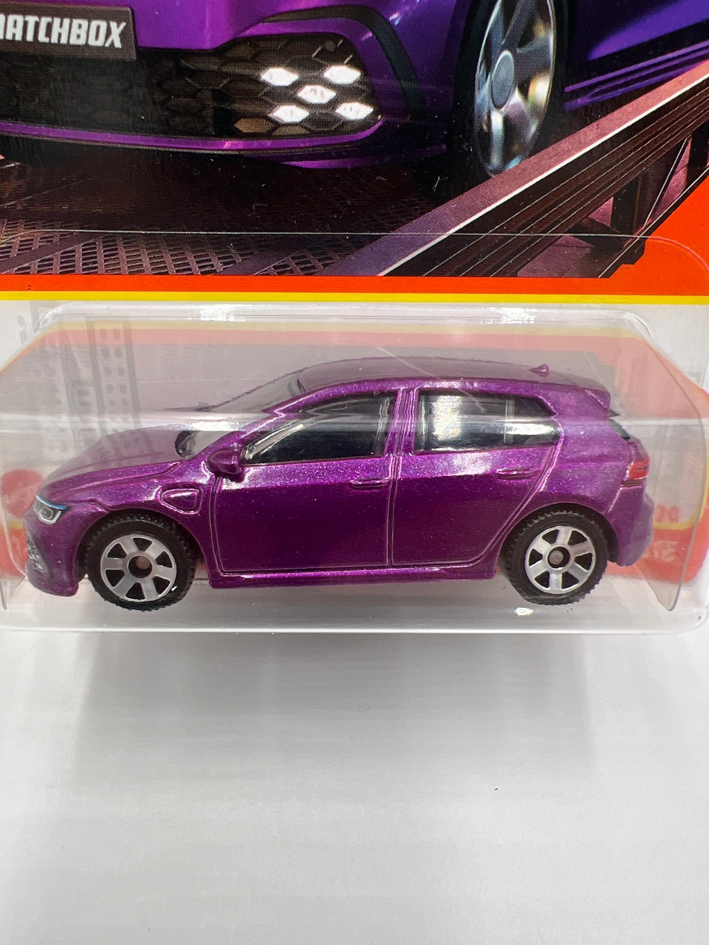 2024 Matchbox #25 2021 Volkswagen Golf GTE Purple 214F