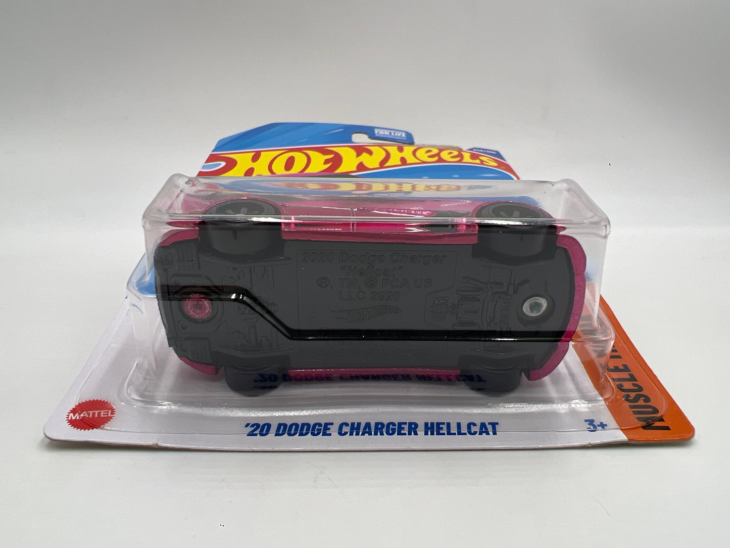 2025 Hot Wheels N Case Super Treasure Hunt #240 20 Dodge Charger Hellcat Pink W/Protector #1