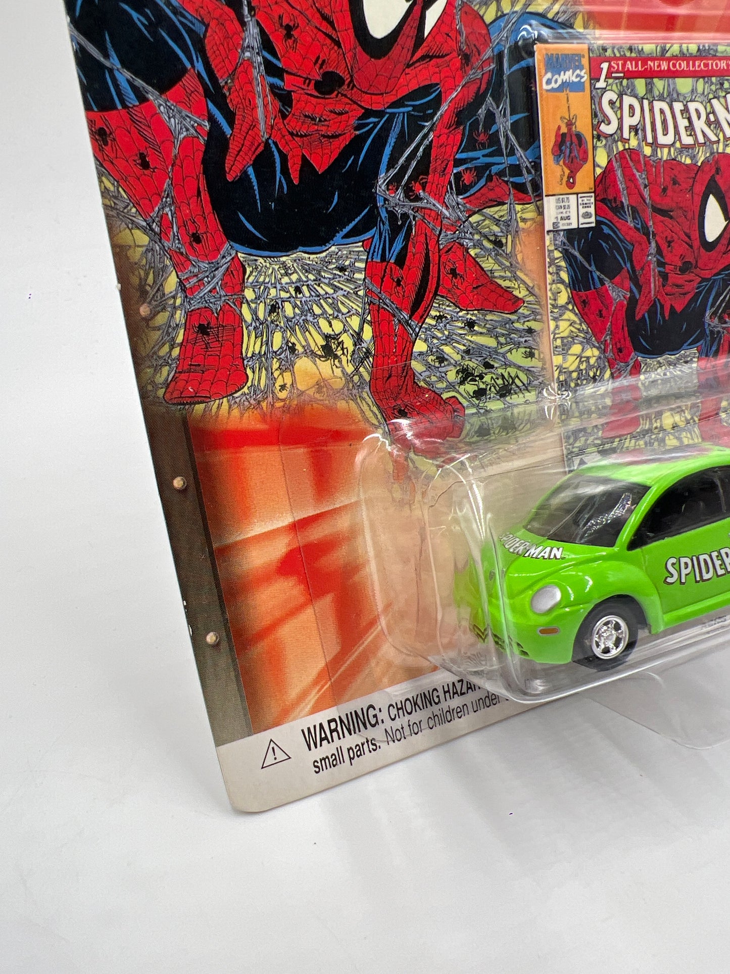 Johnny Lightning Marvel Spider-Man Release 1 #1 98 VW Beetle Green 222E