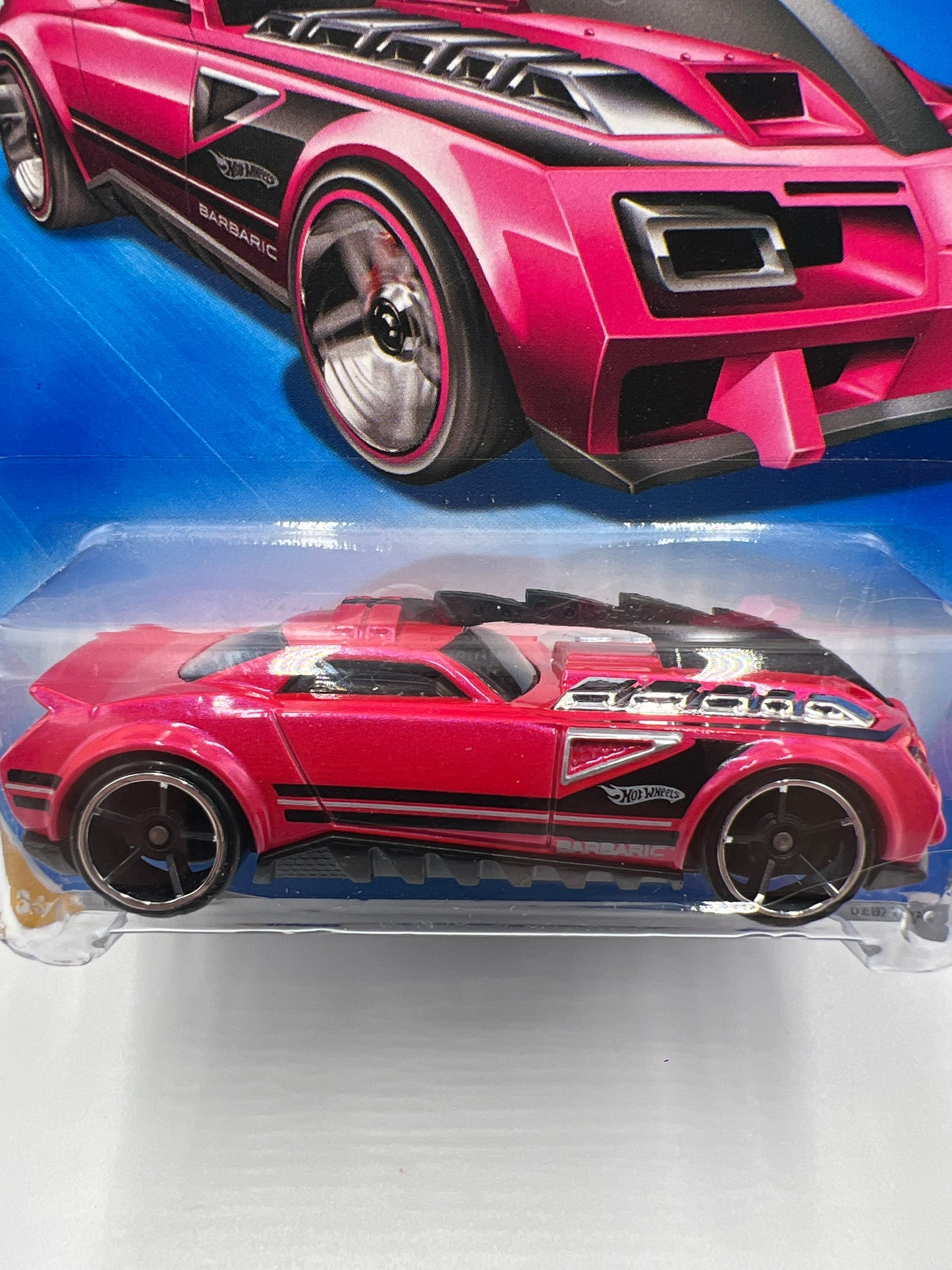 2009 Hot Wheels New Models #28 Barbaric Pink CC8