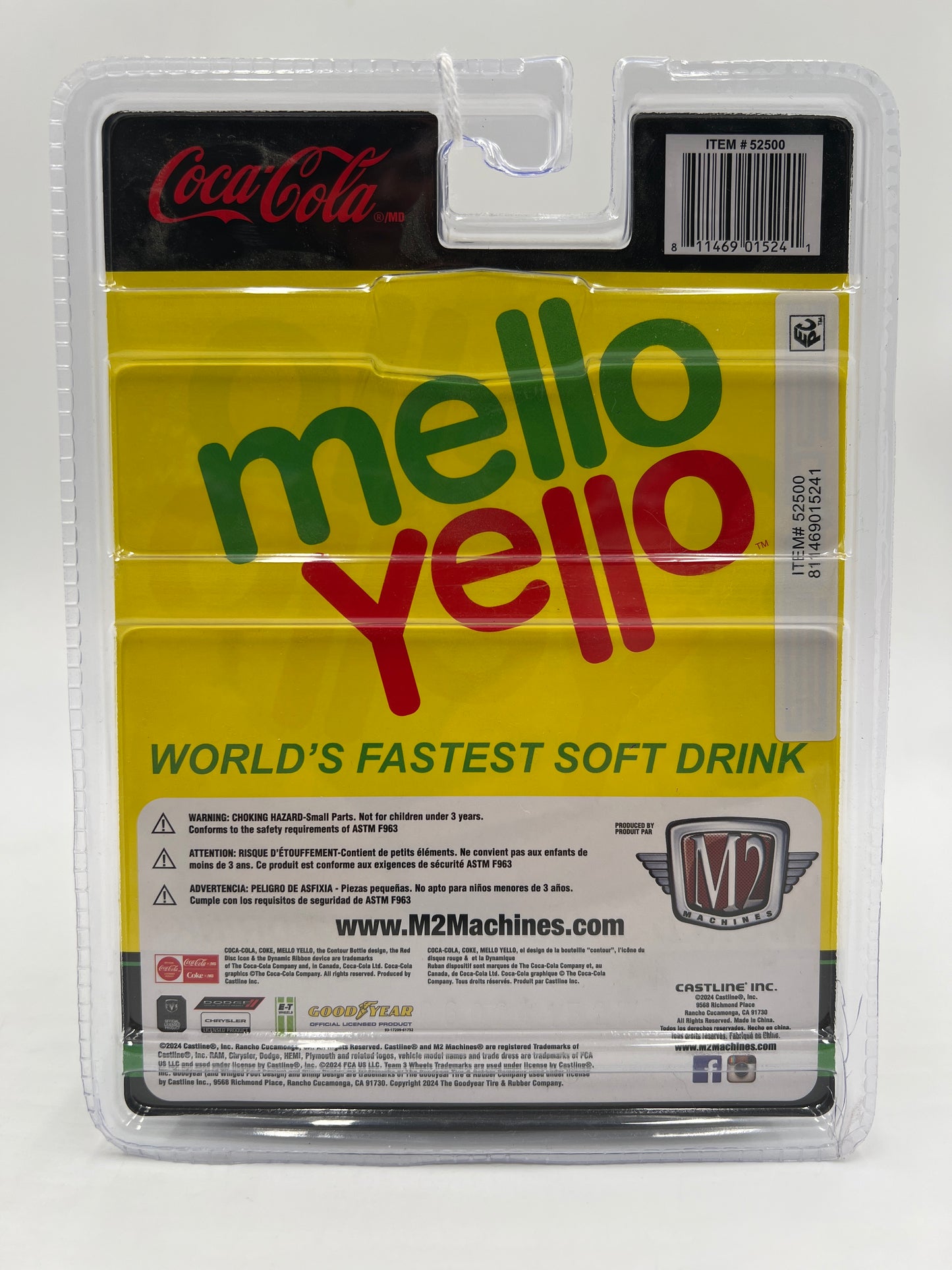 M2 Machines Coca Cola Mello Yello CHASE 1979 Dodge 150 Macho Power Wagon A48