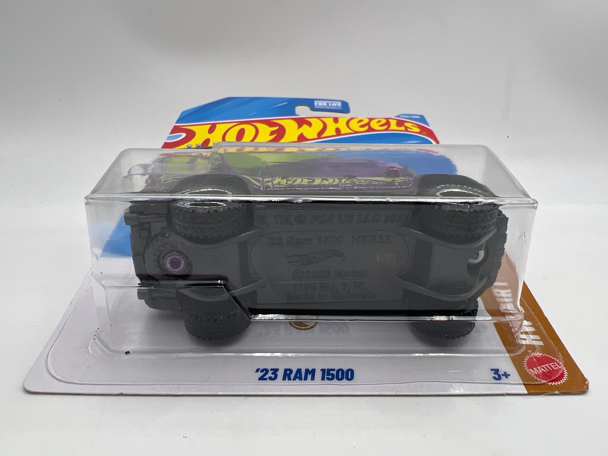 2026 Hot Wheels N Case Super Treasure Hunt #234 23 Dodge Ram 1500 Purple W/Protector