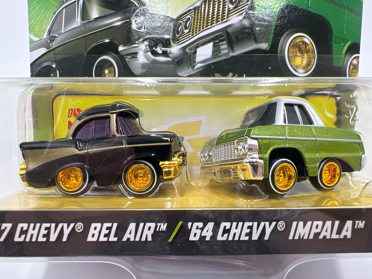 2025 Car Tuned Series 5 Hittin Switches Lowriders 57 Chevy Bel Air & 64 Chevy Impala 177F